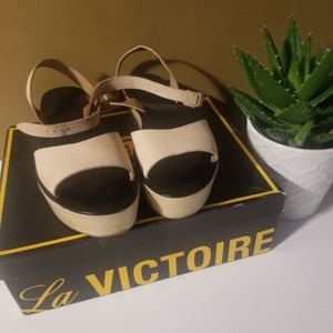 Pour la Victoire Platform Wedge